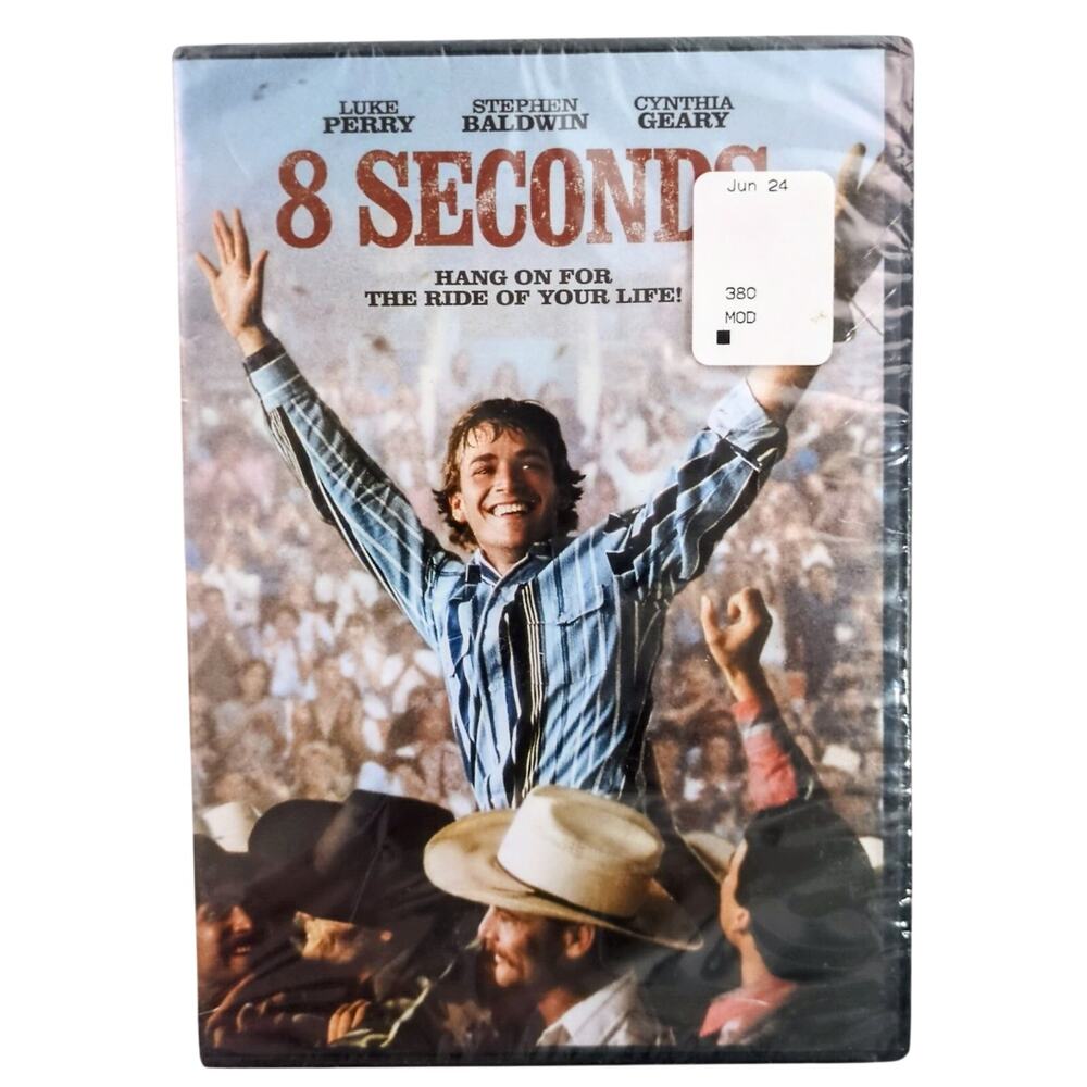 8 SECONDS DVD 1994 Luke Perry Stephen Baldwin John G. Avildsen Rodeo Drama New